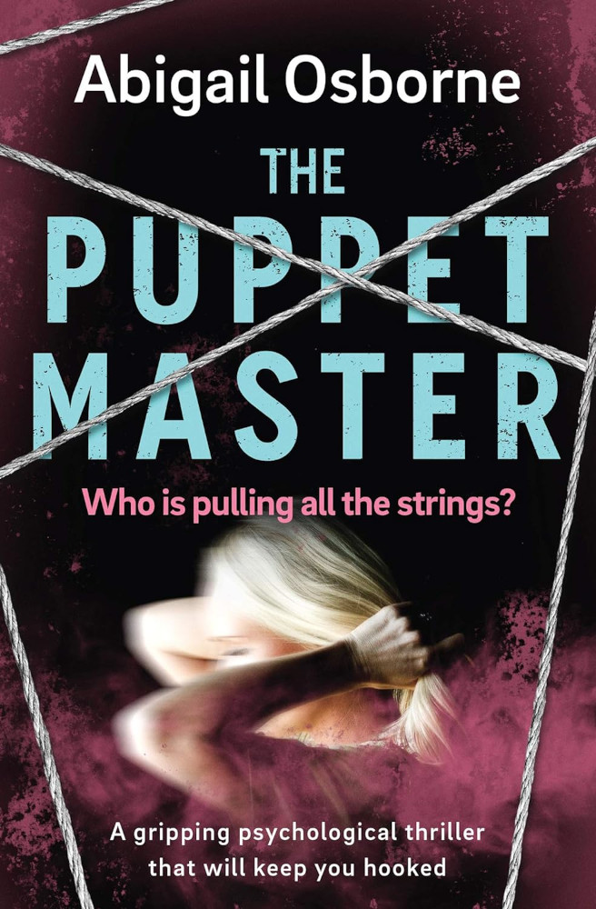 Cover picture of Abigails first book 'The Puppet Master'